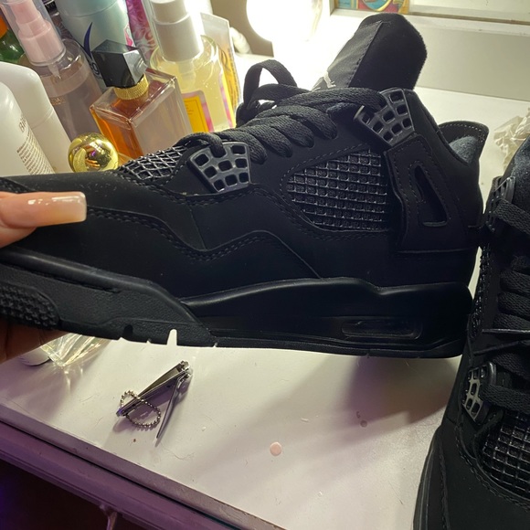 jordan 4 black cat grailed